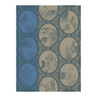Tea Towel Josephine Myosotis - Le Jacquard...