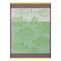 Tea Towel Moorea Algue - Le Jacquard Français 24207