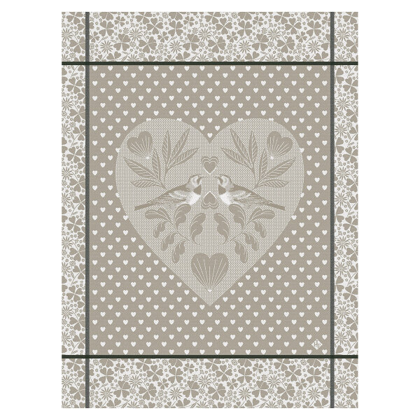 Tea Towel Amour Ble - Le Jacquard Français 27448