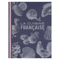 Tea Towel Gastronomie Bleu - Le Jacquard Français...