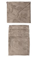 Napkin (4-pack) Tivoli Poivre Gris - Le Jacquard...