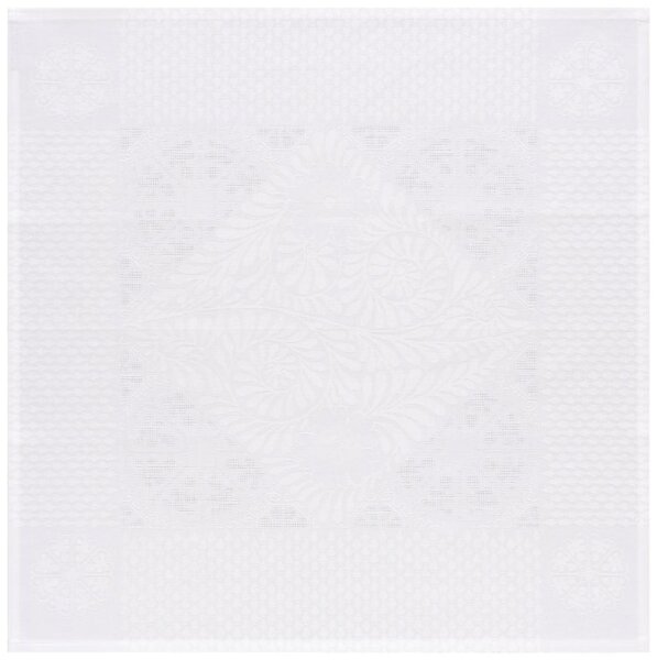Napkin (4-pack) Bosphore Blanc - Le Jacquard Français 20076