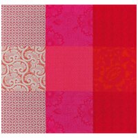 Napkin (4-pack) Fleurs De Kyoto Cerise - Le Jacquard...