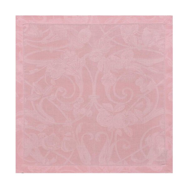 Napkin (4-pack) Tivoli Rose Poudre - Le Jacquard Français 22507