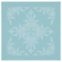 Napkin (4-pack) Syracuse Aqua - Le Jacquard...