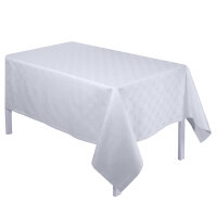 Tablecloth Anneaux Blanc 170 x 250 cm - Le Jacquard...