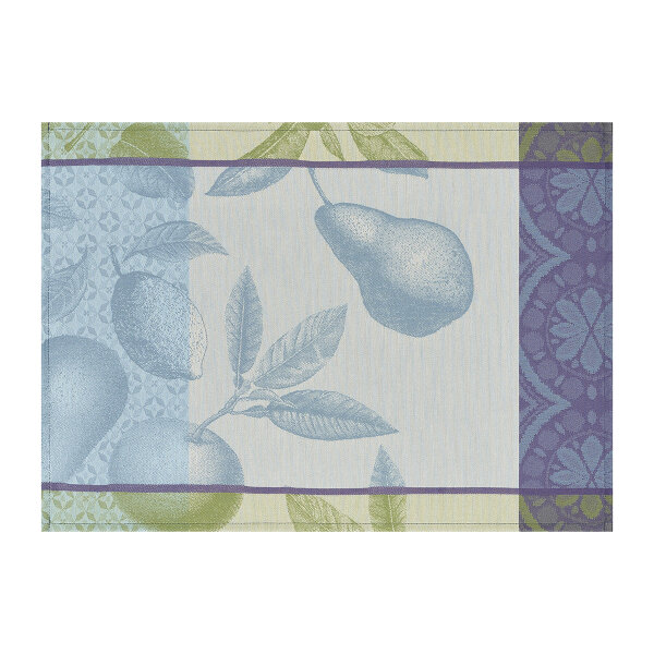 Coated Placemats (2-pack) Arriere-Pays Cassis - Le Jacquard Français 27413
