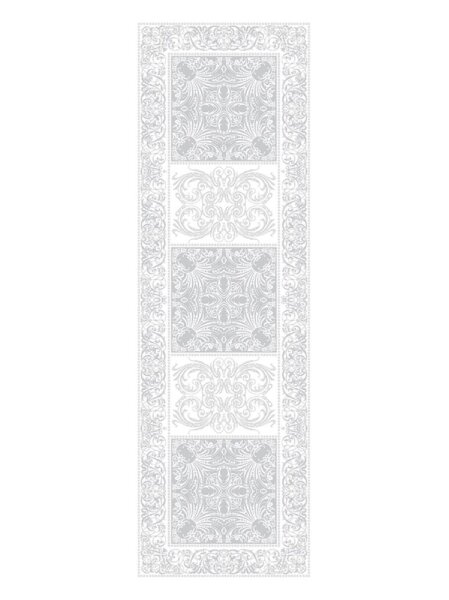 Table Runner Alexandrine Uni Neige 54x149 cm Cotton - Garnier Thiebaut