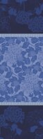 Table Runner Hortensias Bleu 175x55 cm Cotton - Garnier...