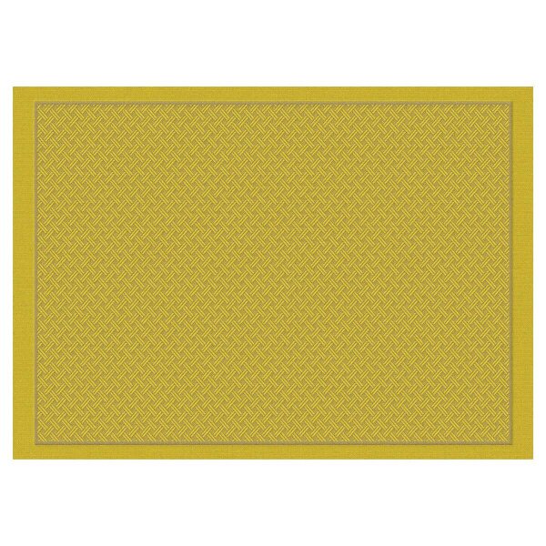 Coated Placemats (2-pack) Osmose Tressage Pollen - Le Jacquard Français 26685