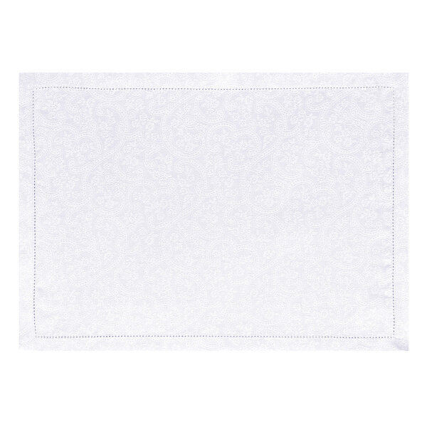 Placemats (2-pack) Portofino Fiori Bianco - Le Jacquard Français 27366