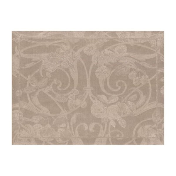 Placemats (2-pack) Tivoli Poivre Gris - Le Jacquard Français 16786