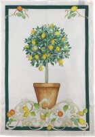 Geschirrtuch Sorrento Limone 50x70 cm Leinen - Tessitura Toscana Telerie