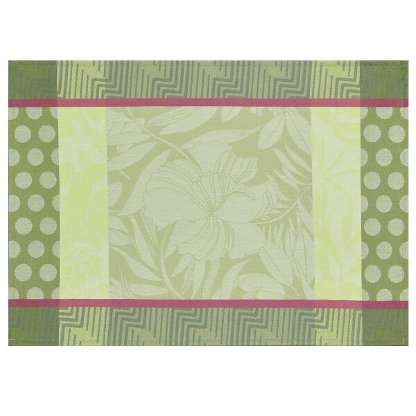 Coated Placemats (2-pack) Nature Urbaine Gazon - Le Jacquard Français 26050