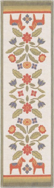 Table runner Kurbitsblom  35x120 cm cotton - Ekelund
