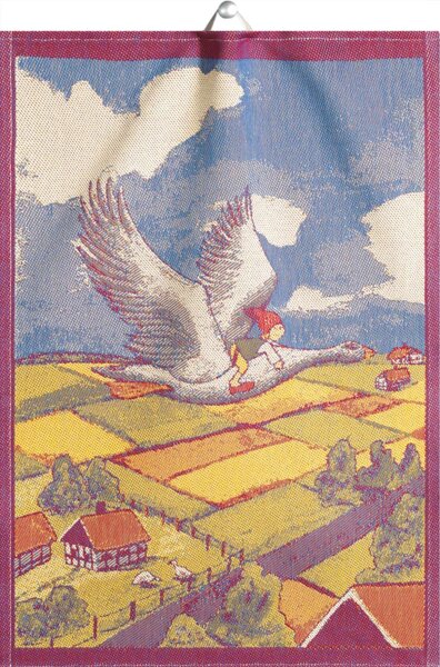 Towel Nils Holgersson  35x50 cm cotton - Ekelund