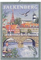 Towel Falkenberg  35x50 cm cotton - Ekelund