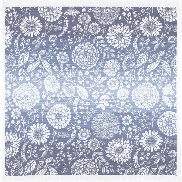Tablecloth Flytande Blå 75x75 cm 100% Cotton - Ekelund