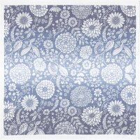 Tablecloth Flytande Blå 75x75 cm 100% Cotton - Ekelund
