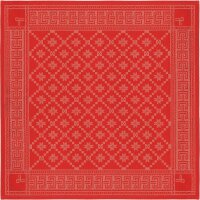 Tablecloth Åttebladrose 330 80x80 cm 55% cotton 45%...