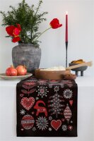 Table runner Julnatt 900 35x120 cm 100% Cotton - Ekelund