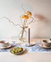 Table runner Flytande Blå 35x120 cm 100% Cotton -...