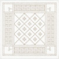 Napkin Åttebladrose 080 50x50 cm Cotton-linen mix -...