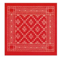Napkin Åttebladrose 330 50x50 cm Cotton-linen mix -...