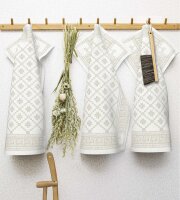 Towel Åttebladrose 080 35x50 cm Cotton-linen mix -...
