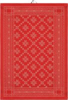 Towel Åttebladrose 330 50x70 cm Cotton-linen mix -...