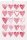Towel Hearts 052 35x50 cm cotton - Ekelund