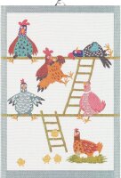 Towel Hönshus  35x50 cm cotton - Ekelund