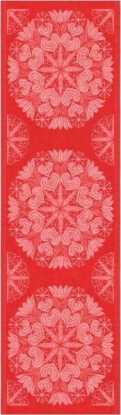 Table runner Hjärtbo 330 35x120 cm 55% cotton 45% linen - Ekelund