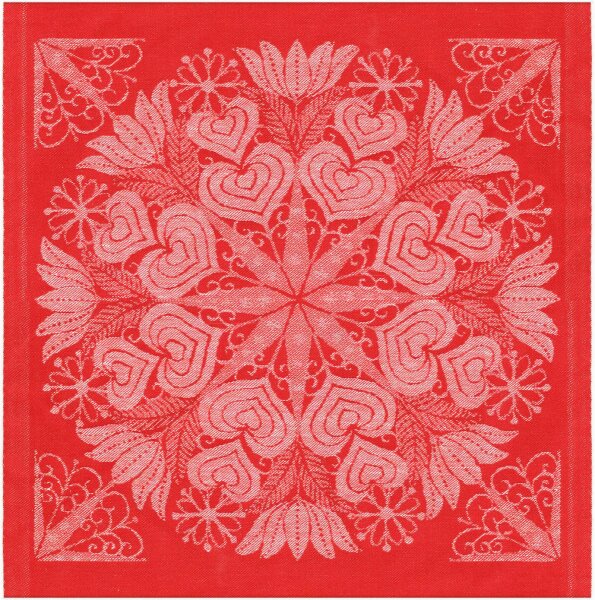 Napkin Hjärtbo 330 35x35 cm Cotton-linen mix - Ekelund