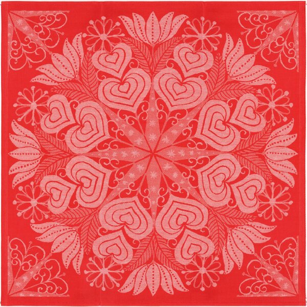 Tablecloth Hjärtbo 330 80x80 cm 55% cotton 45% linen - Ekelund