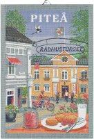 Towel Piteå  35x50 cm cotton - Ekelund