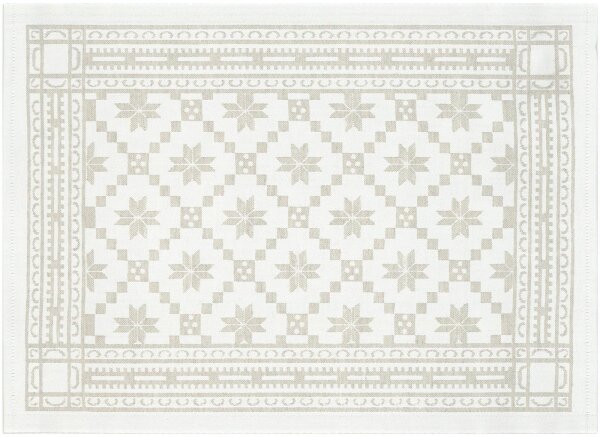 Placemats (2-pack) Åttebladrose 35x48 cm 55% cotton 45% linen - Ekelund