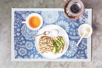 Placemats (2-pack) Flytande Blå 35x48 cm 100%...