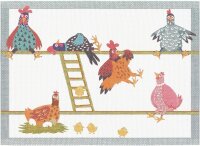 Placemats (2-pack) Hönshus 35x48 cm 100% Cotton -...
