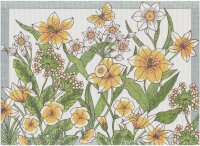 Placemats (2-pack) Daffodil 35x48 cm 100% Cotton - Ekelund