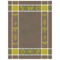 Tea Towel Botanique Bergamote - Le Jacquard...