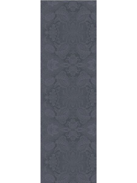 Table Runner Mille Isaphire Zinc 180x55 cm Cotton - Garnier Thiebaut