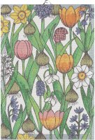 Towel Blomsterlök  35x50 cm cotton - Ekelund