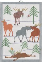 Towel Clumsy Moose  35x50 cm cotton - Ekelund