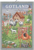 Towel Gotlandsidyll  35x50 cm cotton - Ekelund
