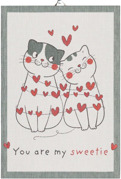 Towel Love of Cats  35x50 cm cotton - Ekelund