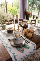 Table runner Egg Collection 35x120 cm 100% Cotton - Ekelund