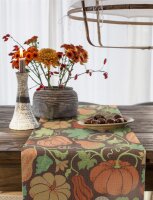 Table runner Plenty Of Pumkins 35x120 cm 100% Cotton -...
