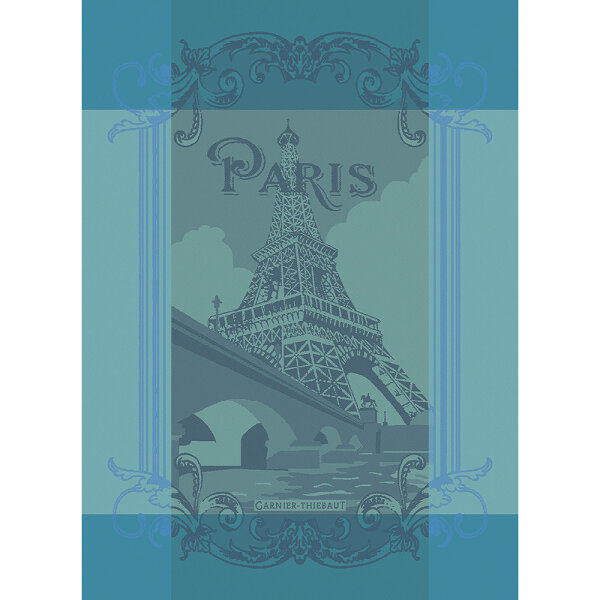 Tea Towel Paris Seine - Garnier Thiebaut 45479