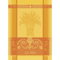 Tea Towel Les Blés Safran Ocre - Garnier Thiebaut...